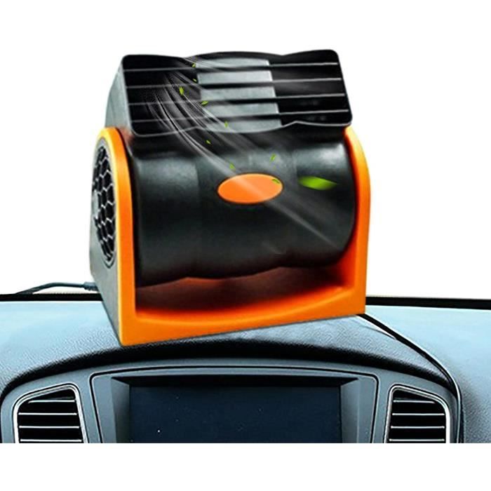 Ventilateur de Refroidissement sans Lame pour Voiture,Ventilateur de  véhicule Portable 12-24 V pour Circulation d'air