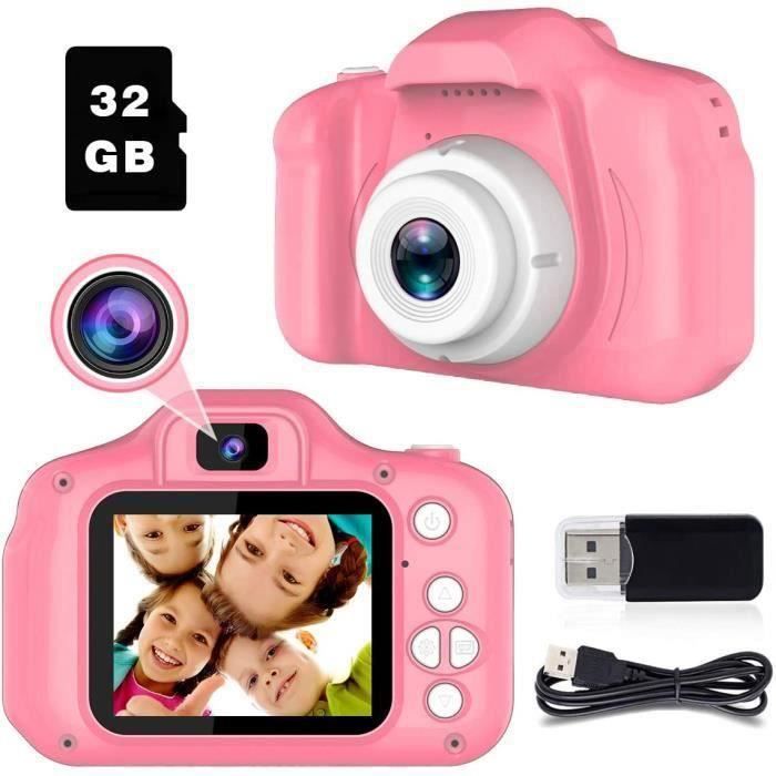 MSD Cadeau 3 8 ans fille joie camera enfant enfant appareil photo numerique enfants video jouet electronique rose cadeau anniversa Cdiscount Jeux Jouets