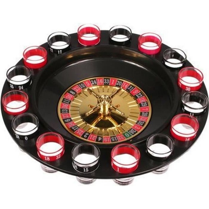 Roulette avec Bille Jeu Alcool A Boire des Boissons ALCOLISEES pour Fete  Jeu Hazard DE Casino Adultes - Cdiscount Jeux - Jouets