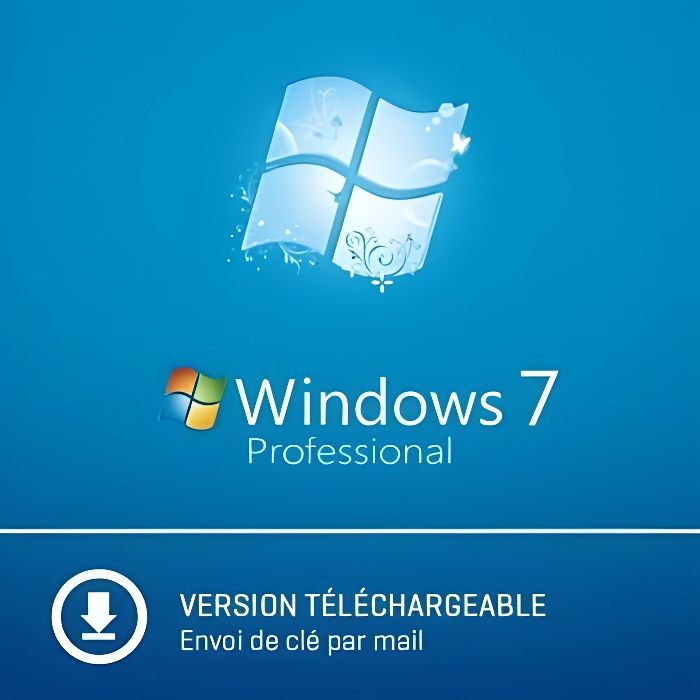Windows 7 Pro Professionnel  32/64 bits  A Télécharger à télécharger
