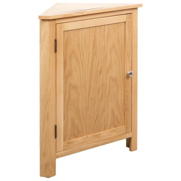 Economique Armoire D Angle Armoire De Chambre Moderne Meuble De Rangement 59 X 36 X 80 Cm Bois De Chene Massif 80477 Achat Vente Armoire De Chambre Economique Armoire D Angle Cdiscount