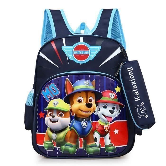 Trousse Scolaire Paw Patrol Remplie - Fournitures Incluses Pour Enfants - Cadeau Garçon/fille Fan De Pat'Patrouille - Licence Officielle