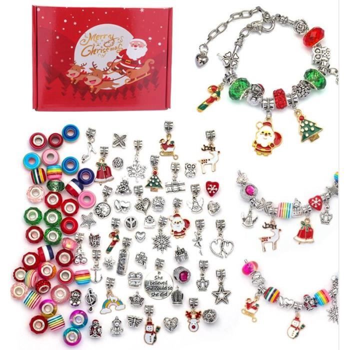 Cadeau Fille 5-12 Ans,Bracelet Fille,135 PCS Bijoux Enfants Fille,Cadeau Ado  Fille,Perles pour Bracelet,Breloques Creation [54] - Cdiscount Jeux - Jouets