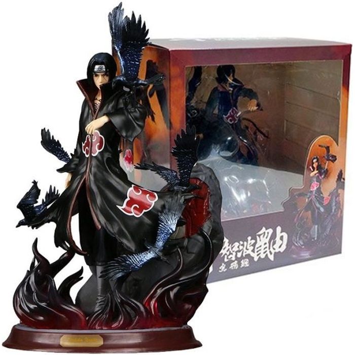 Akatsuki Uchiha Itachi 30 Cm Gk Modele Statue Anime Naruto Itachi Avec Corbeau Figurine Cadeau Jouets Pour Enfants Objets De Collect Cdiscount Maison