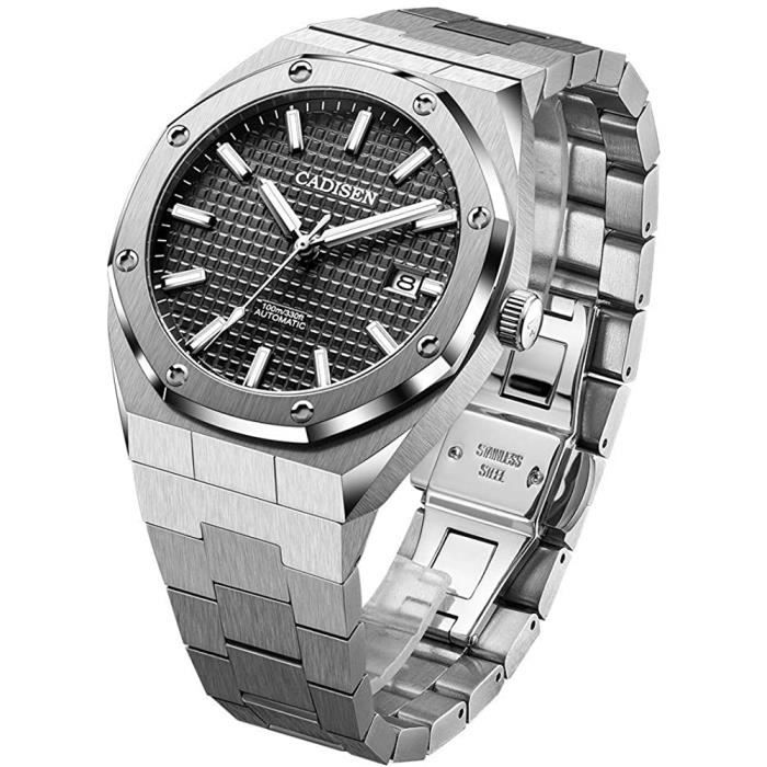 Montre homme store octogonale