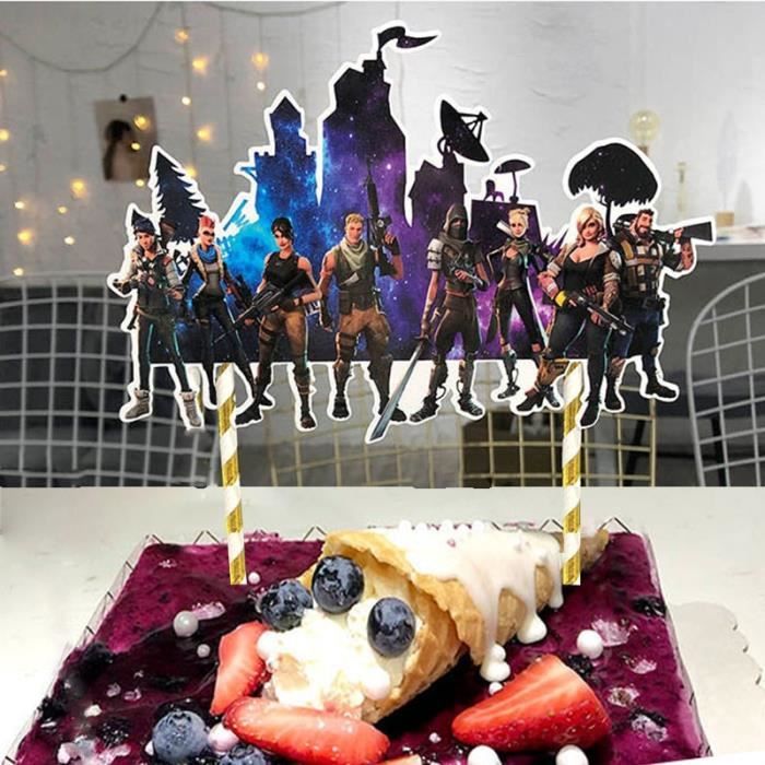 Decoration De Fete Fortnite Jeu Jouet Fete Accessoires Gateau Carte Enfants Jeu Theme Anniversaire Cuisson Gateau Type C 1pc Cdiscount Maison Decoration De Fete Fortnite Jeu Jouet Fete Accessoires Gateau Carte Enfants Jeu Theme Anniversaire Cuisson Gateau Type C 1pc Cdiscount Maison