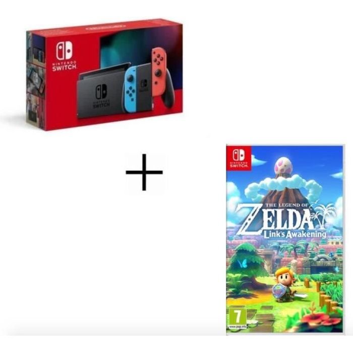 CONSOLE NINTENDO SWITCH + ZELDA LINKS AWAKENING