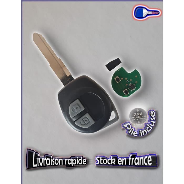 Clé télécommande vierge ID46 pour SUZUKI SWIFT ALTO SX4 ( 2004-2010 ) 2 boutons