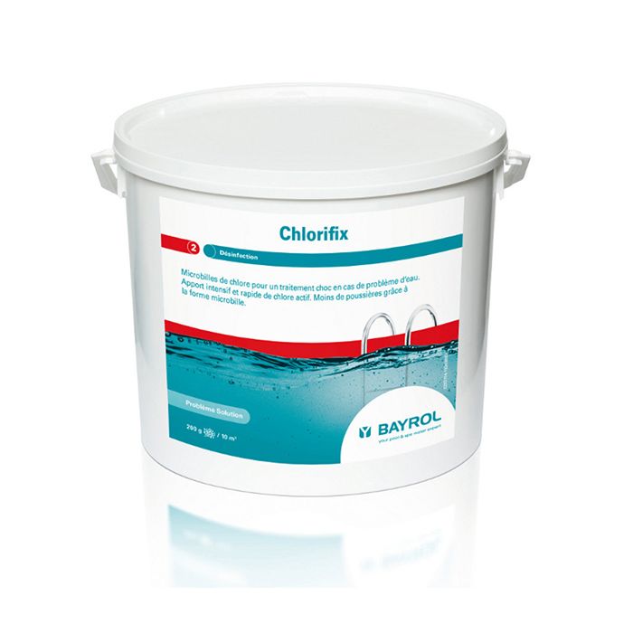 Chlorifix - 5kg - Bayrol - Micro-billes à dissolution rapide à forte teneur en chlore actif