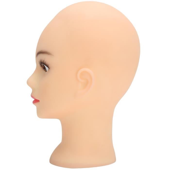 Casquette Chauve Drôle - Bonnet Perruque Tête Chauve Pour Adulte - Déguisement, Cosplay, Carnaval