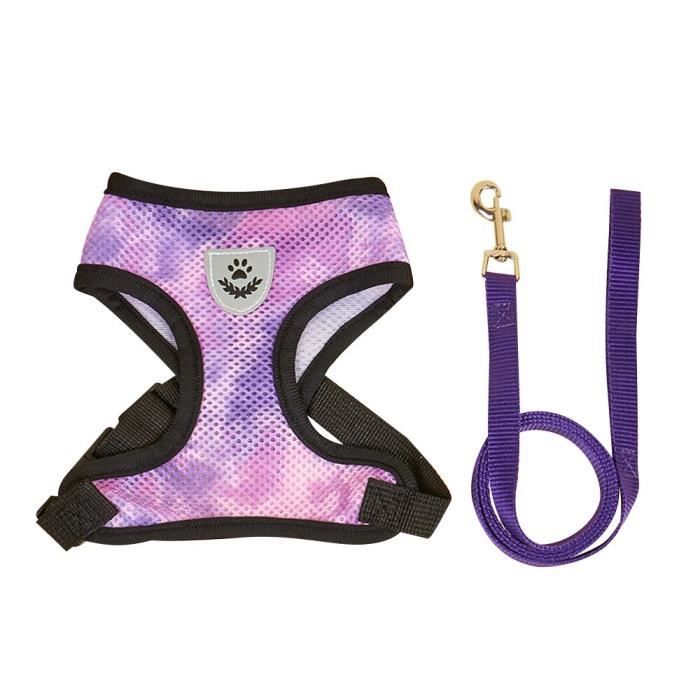 Pet Dog Harness Collar Adjustable Puppy Cat Harness Vest Reflective