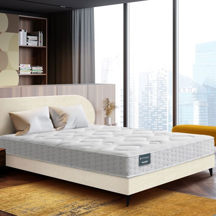 Matelas Latex - DUNLOPILLO - Minos 140x190 cm - Accueil Ferme - Soutien Ferme - epaisseur 24 cm Matelas Latex - DUNLOPILLO - Minos 140x190 cm - Accueil Ferme - Soutien Ferme - epaisseur 24 cm