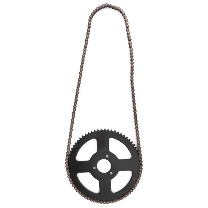 Chaîne 25H 144 Maillons Avec Pignon Arrière 68 Dents