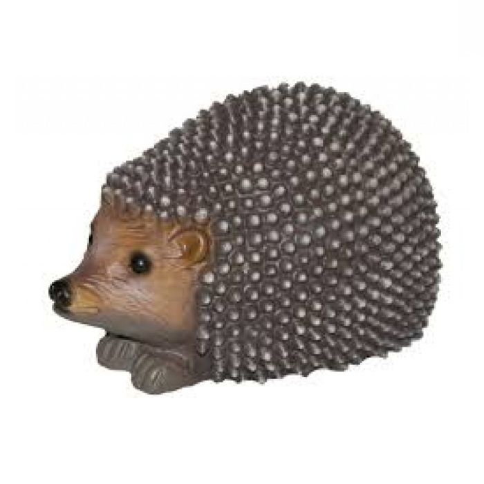 Lampe veilleuse - EGMONT - Hérisson - Marron - 16 cm - Peinte à la main
