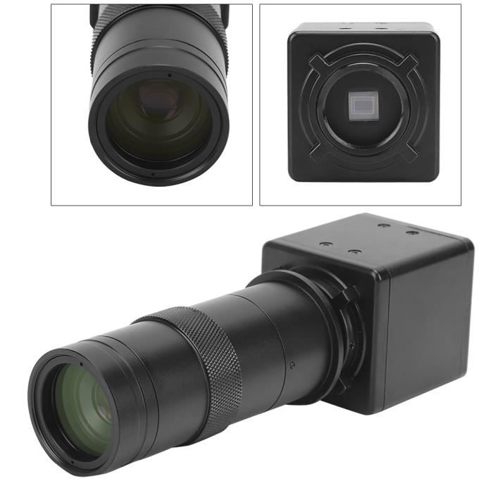 Caméra Microscope Industrielle 4K SEAFRONT – Capteur CMOS 8,3 MP, Adaptateur 0,5X, Sortie HDMI/USB-C – Pour Inspection, Laboratoire