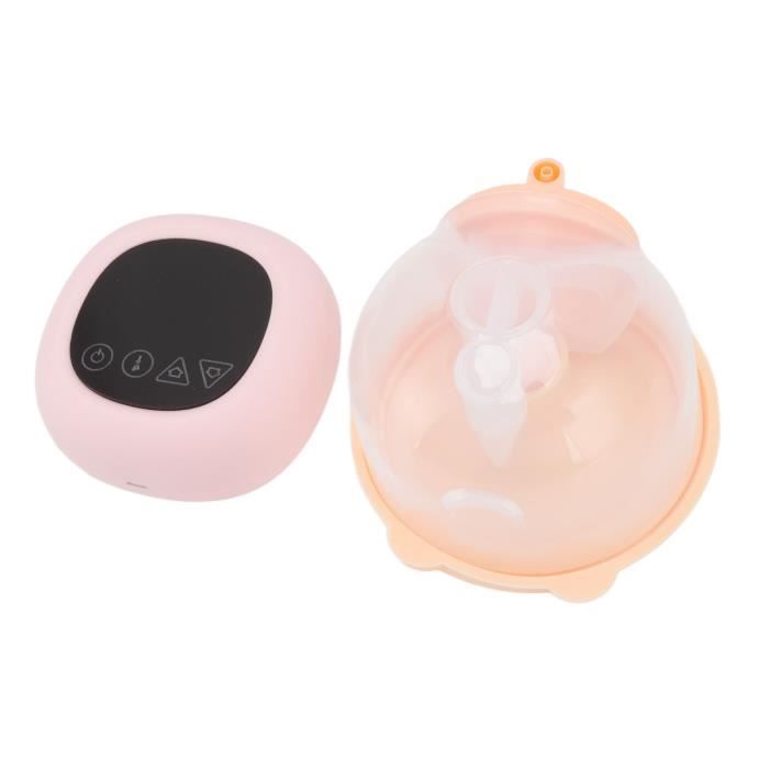 Kidken Tire-lait Mains Libres, Tire-lait Portable De La Bouche De Bébé Avec 5 Modes Et 15 Niveaux, Tire-lait électrique Portable - Bride 19/21MM (Rose Et Blanc,1pcs