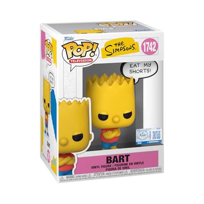Simpsons Figurine POP! Sayings Bart 9 cm - vue 2