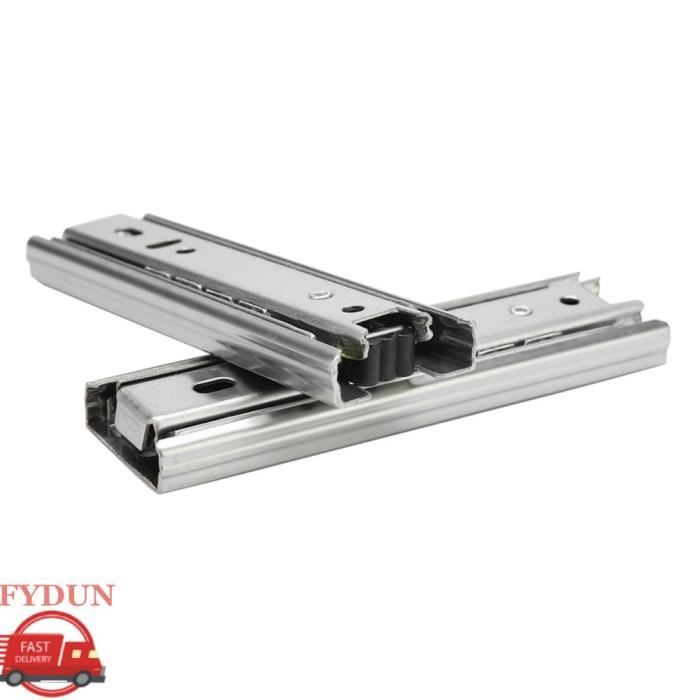 Lot De 2 Rails En T En Alliage D'aluminium 100/200/300/450 Mm - Compatibles Scie Sur Table, Scie à Onglet, Fraiseuse
