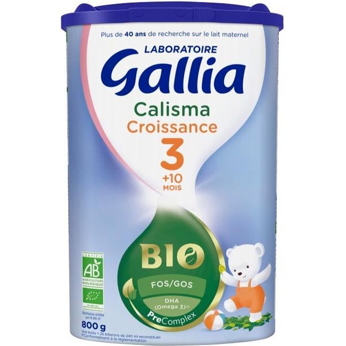 Gallia Calisma Lait Bebe En Poudre De Croissance Bio 800g Achat Vente Lait De Croissance Gallia Calisma Lait Bebe En Poudre De Croissance Bio 800g Soldes Des Le 30 Juin Cdiscount