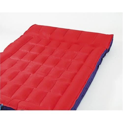 Matelas Gonflable - HAPPY PEOPLE - 78014 - Double - 200x130x8 cm - Rouge/Bleu