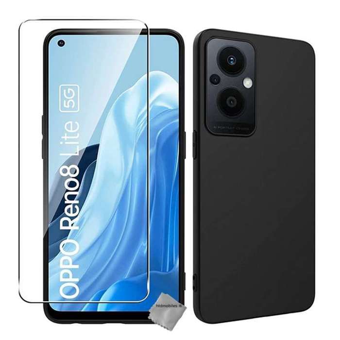 SEAHAI Handyhülle Für Oppo Reno 8 Lite 5G / Reno 7 Lite – Transparent Mit Farbigem Rand, Ultradünn & Stoßfest