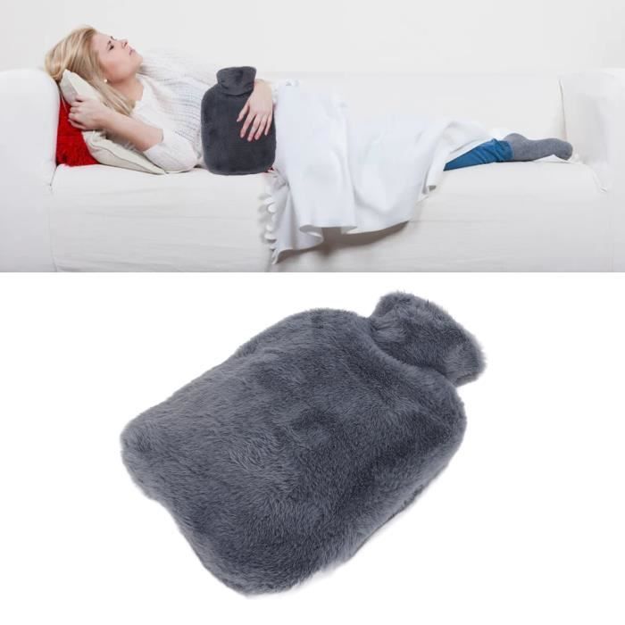 Bouillotte Animal En Forme De Lapin Avec Housse Amovible - Pour Enfants Et Adultes, Douce Et Lavable - 1