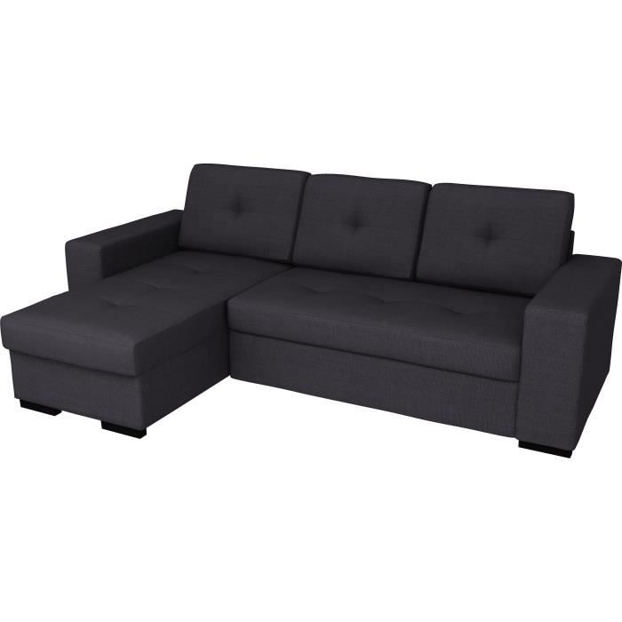 John Canape D Angle Convertible 3 Places Coffre De Rangement