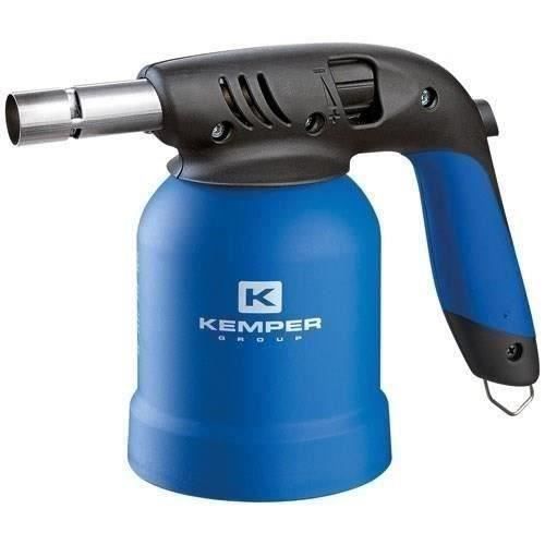 Chalumeau de cuisine professionnel KEMPER - Allumage Piezo - Flamme réglable - Bec en acier inoxydab
