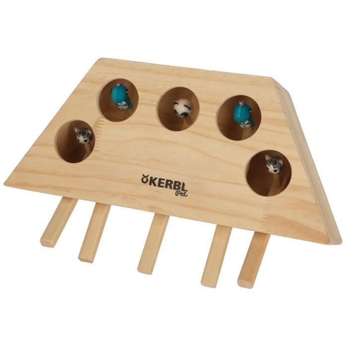 Meilleurs prix pour Jeu de réflexion pour chat bois Kerbl Push