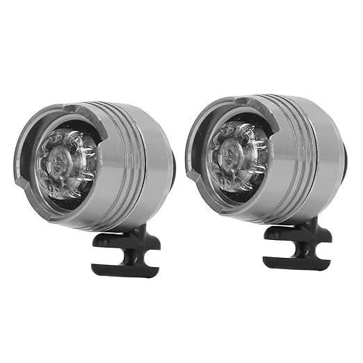 LUMIÈRE POUR CROC PACK DE 2 ARGENT étanche IPX5 idéal pour vos balades nocturnes et Camping Idéales pour Promener le Chien.