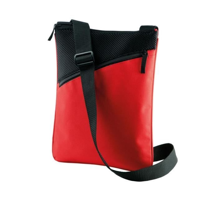 sacoche bandoulière pour tablette - ki0304 - rouge