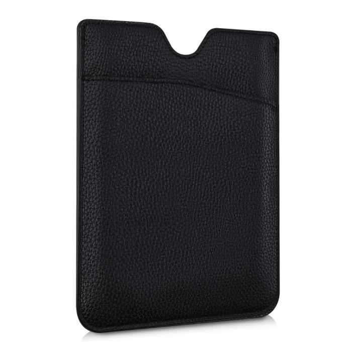 Kwmobile Housse Protection Téléphone Portable Néoprène Avec Collier - Taille L 6,5" - Pétrole Métallique