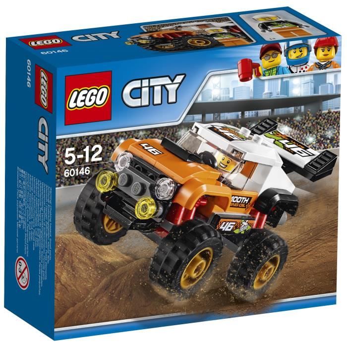 Acheter LEGO® City - Le 4x4 de Compétition - Modèle 60146 - Orange - 91 pièces Reconditionné - 30,00 € LEGO® City - Le 4x4 de Compétition - Modèle 60146 - Orange - 91 pièces Reconditionné - Lego reconditionné disponible sur Cdiscount Seconde Vie