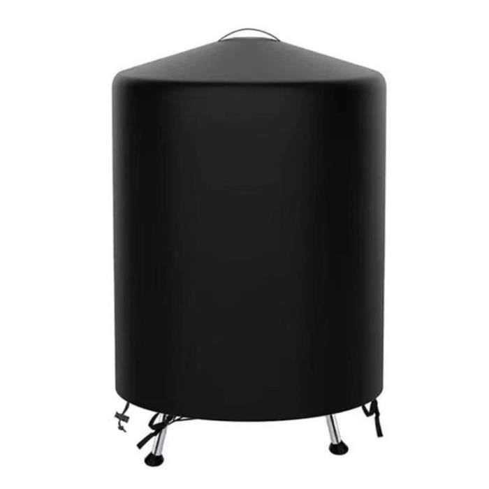 Bâche De Protection Pour Caravane 5x3 M - Tissu Oxford 210D Imperméable - Résistante UV Et Vent - Noire