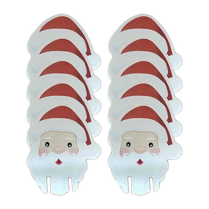 Mini Chapeaux De Noël En Laine - Lot De 60 Pour Décorations DIY, Bouteilles, Poupées Et Petits Objets - Couleurs Assorties Avec Pompons - 10
