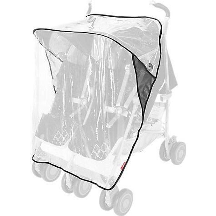 Habillage pluie pour on sale poussette double maclaren