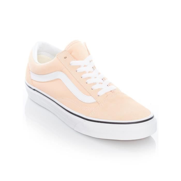 bleached apricot vans old skool