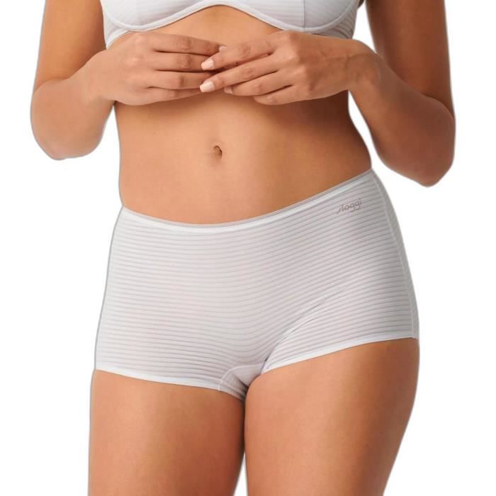 Boxer femme Sloggi Ever Fresh Plus White Cdiscount Pret a Porter