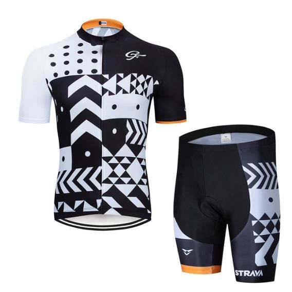 Maillot Cyclisme Rétro Team GB Homme - Manches Courtes - Rouge Blanc Bleu - Taille L