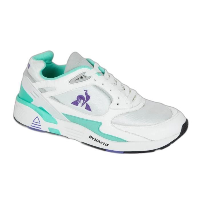 Le Coq Sportif Baskets - COQ SPORTIF - R1100 Nineties - Blanc/Cockatoo - Taille 40 - Homme
