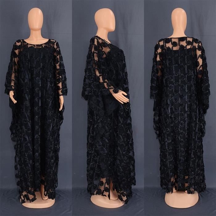 Robe deals brodée africaine