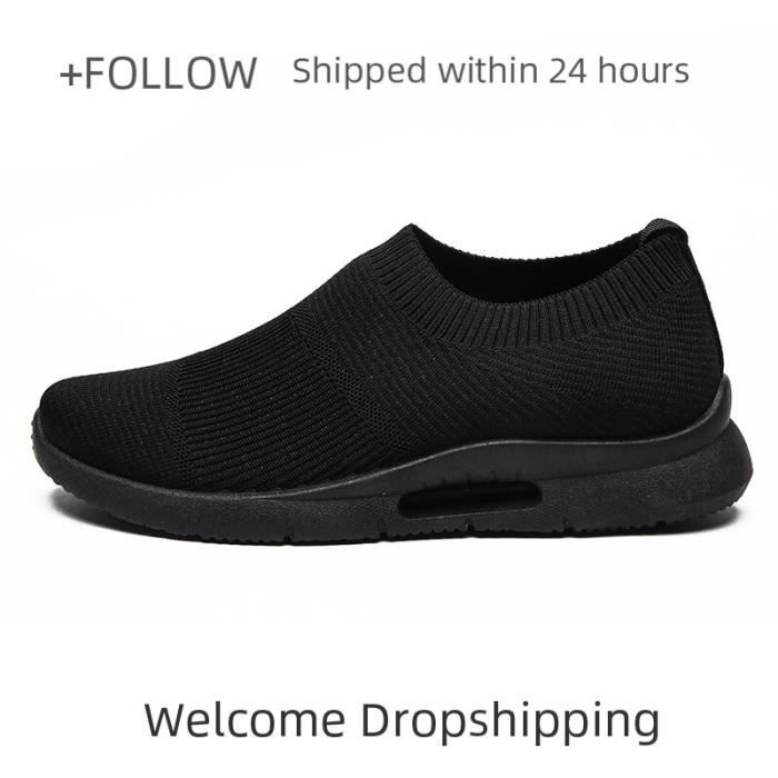 MrToNo Slip On Baskets Hommes Sans Lacets - Chaussures De Sport Légères Respirantes Hand-Free