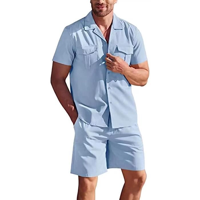 Short avec clearance chemise homme