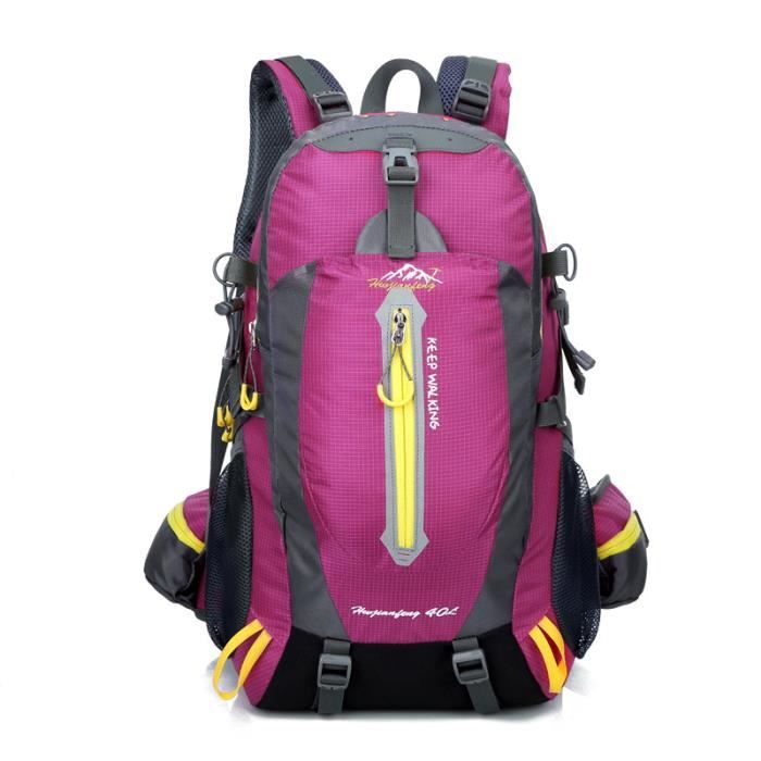 Rose Sac dos de randonn e tanche pour hommes 40L sac de sport