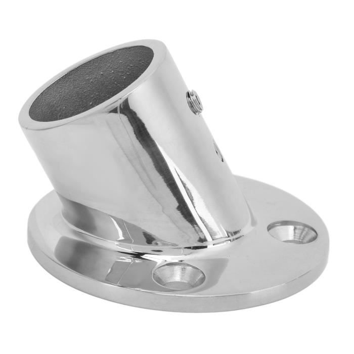 Base De Main Courante Marine – Inox 316, Angle 60°, Diamètre 22 Ou 25 Mm – Pour Bateau, Rambarde