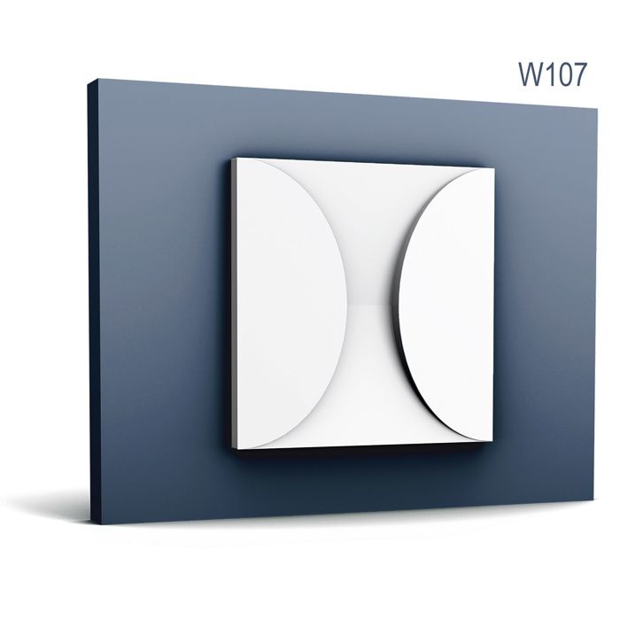 3d Panneau Mural Orac Decor W107 Modern Circle Dalle Pour Mur Et