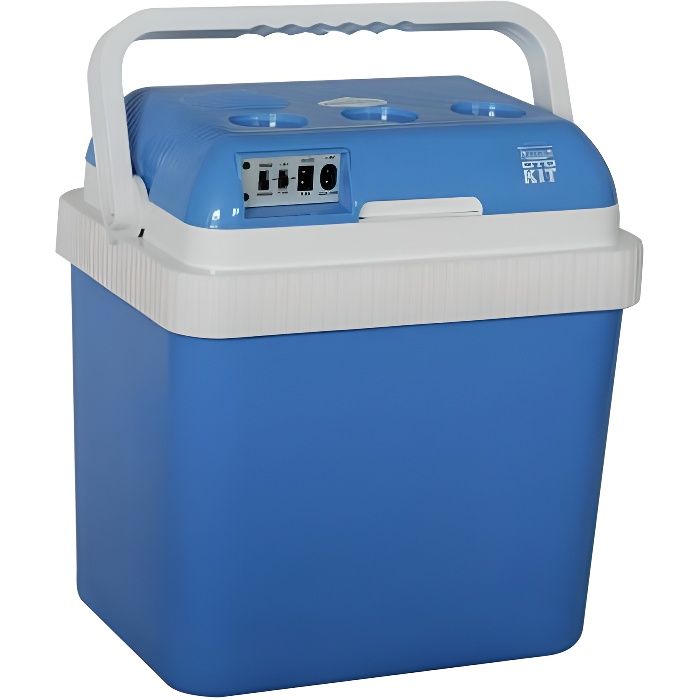 TOPCAR Glaci&egrave;re &eacute;lectrique 12V/220V 24L Chaud/Froid -  - A025 - Electrique - Et&eacute; - Voiture 