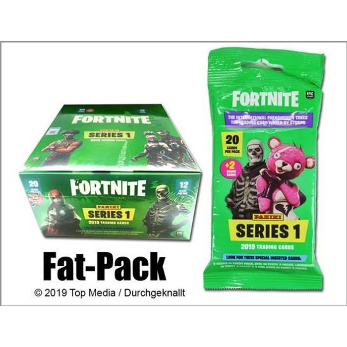 PANINI Fortnite série 1 trading cards 20 x Booster//120 cartes de collection
