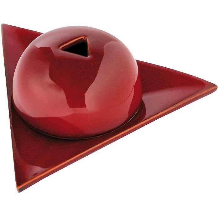 Brûleur en céramique - rouge