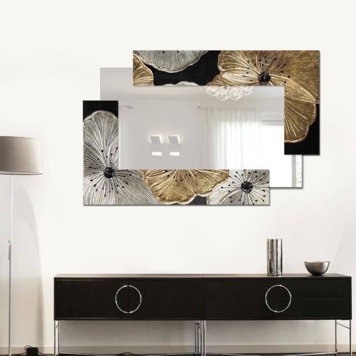 Miroir Mural Design Italien - Élégance Sculpturale et Couleur Unique